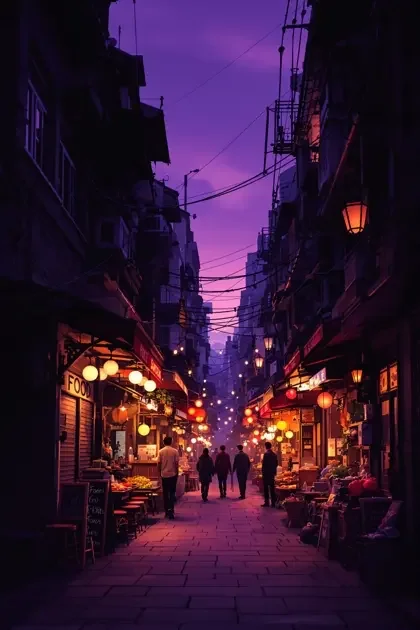 巷口烟火 高清海报
